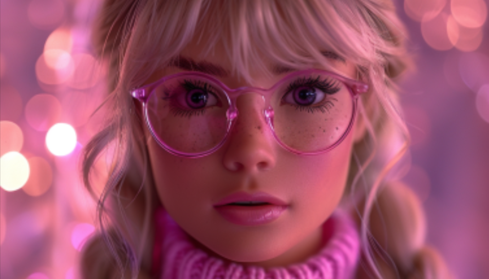 Barbie Movie Poster Filter