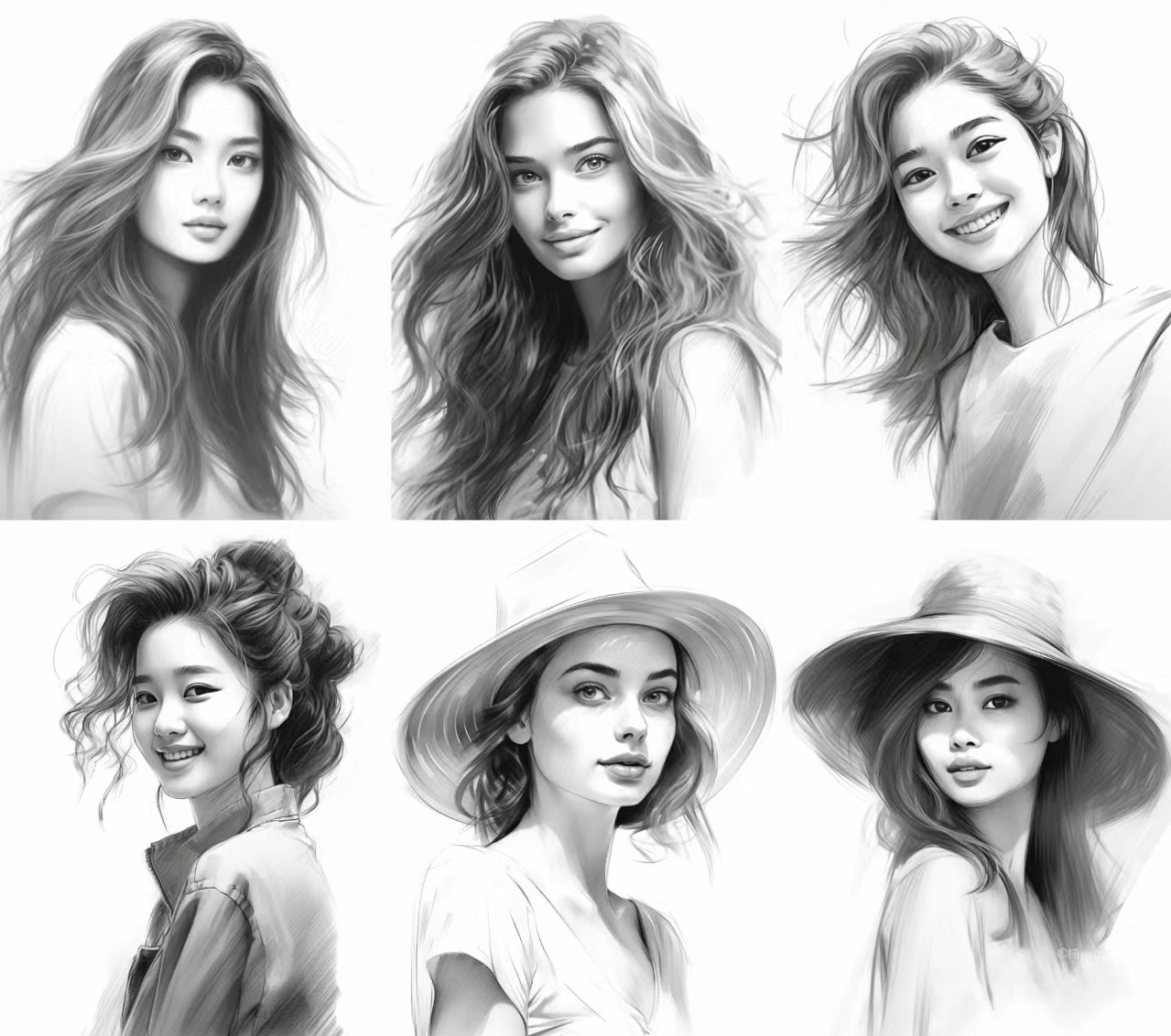 turn stunnning portrait portrait into sketch